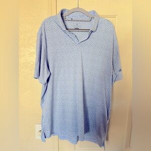 NWOT Men’s Adidas blue and gold polo size XL In great condition
